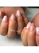 リノ ネイル(Rino nail)/桜満開ネイル