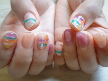 アミュリー ネイル アトリエ(Amury nail atelier)/ぷっくり トレンド ビタミン