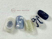 ネイルメゾン 梅田(NAIL MAISON)/キュートリボン