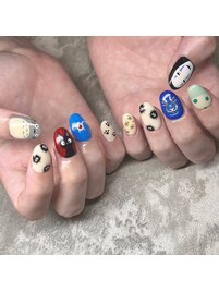 キャラクターネイル