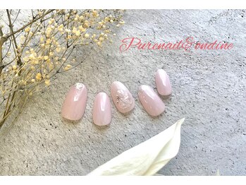 ピュアネイルアンドオンディーヌ/定額シンプルデザイン