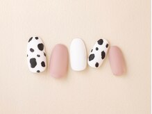 ティアリーネイル コレットマーレ店(Tiary Nail)/牛柄ネイル