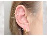 SNSで話題☆耳つぼジュエリー10個コース¥3500/(パーツはご自由に選べます)
