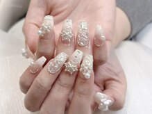 スペラ 大宮店(Spera)/冬で輝く雪の結晶韓国ネイル