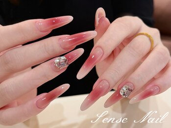 センスネイル(Sense Nail)/大人気ワンホンチークネイル