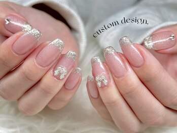 ビアンカ 天神大名店(Bianca)の写真/シンプル・ニュアンス・トレンドデザインお任せ下さい★【持ち込みやり放題コース有♪¥9900~】