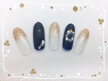 パインキュート(Pine Cute)/クリスマスネイル☆4000円