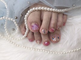 ゆめかわシェルネイル《フット》