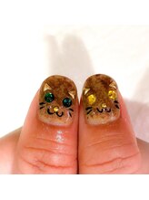 チャミュエル/猫ネイル