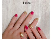 ルアナ(Luana)/ワンカラー×ラメネイル