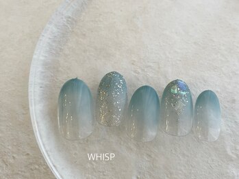 ウィスプ(WHISP)/キラキラクリアベースシェル夏