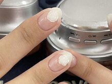 ジェミーネイル エビス(Jemiy nail ebisu)/ホワイトフレンチバラ