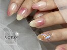 ちゅるんももネイル