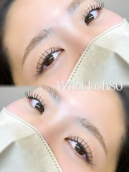 エル(elle)/ダブルフラットラッシュ80束