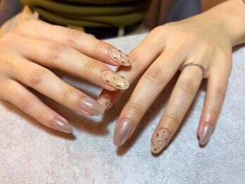 シーハウスポピー 新小岩(C house poppy)/ビジューネイル