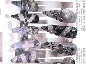 プリンセス(Princess)/ゴシックy2kネイル11900円