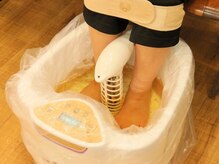 足圧整体西町店/ゴッドクリーナー使用中