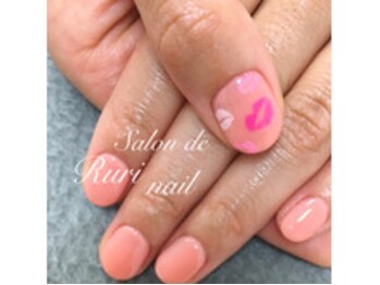 サロンドルリネイル(salon de Ruri nail)/リップアート♪