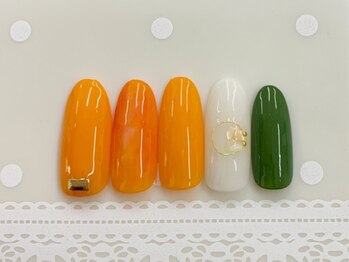 プルミエ ネイル(Premier Nail)/オレンジネイル★NEW