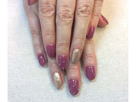 Y -809 秋ドットネイル