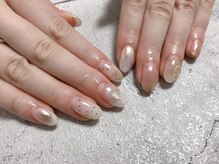 モグネイル(Mogunail)/夏ネイル　ちゅるちゅるネイル　