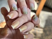 アイネイルズ 天神今泉店(I-nails)/ちぐはぐ春ニュアンス