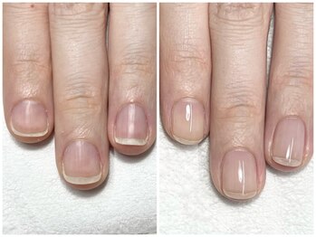 プレジールネイル 烏丸御池(Plaisir Nail)の写真/烏丸御池1分★美爪クリエイターが自爪を美しく自信のある指先へ導きます!パラジェル/フィルイン/ネイルケア