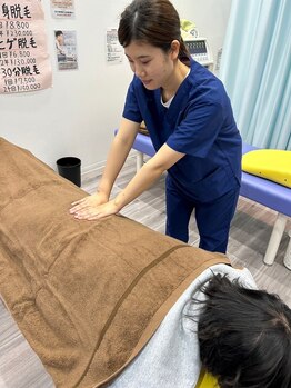 マーサ鍼灸接骨院 イオンタウン浜松葵院/施術風景【整体/浜松葵/静岡】