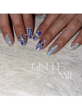ジゼルネイル(Gisele Nail)/うるキラ4本アート