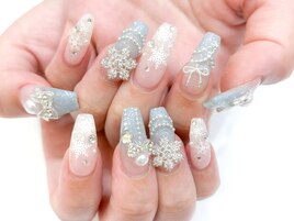 スカルプ放題☆雪の結晶
