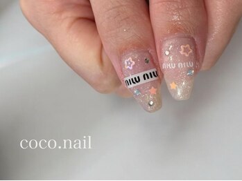 ココネイル 吉祥寺(coco.nail)/　パステル　韓国　透明感