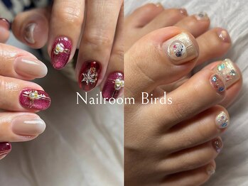 バーズ(Birds)の写真/当店付け替えいつでも無料★自爪に優しいフィルイン施術とお得な定額デザインやカラーも種類豊富にご用意♪