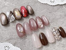 ノア(noa.)/おすすめバレンタインネイル