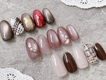 ノア(noa.)/おすすめバレンタインネイル