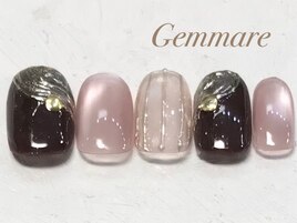 メタマグの大人デザインネイル