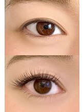 エステティックアンドアイラッシュ ラボカル 甲府本店(LABO.CAL+)/本数別イメージ：片目90本