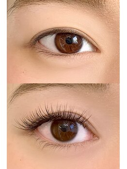 エステティックアンドアイラッシュ ラボカル 甲府本店(LABO.CAL+)/本数別イメージ:片目90本