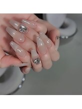 クイーンズビューティーサロン 新宿本店(Queen's beauty salon)/チップ長さ出し10本+定額コース