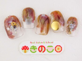 ネイルサロン きのこ/選べるデザインMコース