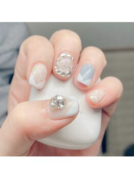 センスネイル(Sense nail)の写真/《持ち込みアートコース60分/90分》自分のこだわりをとことん表現できる♪韓国からの直輸入パーツもご用意!