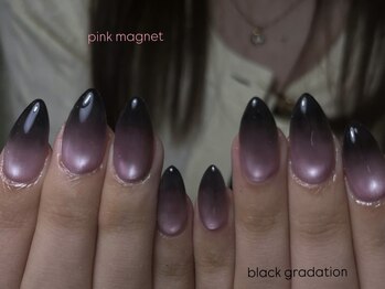 ミティネイル 北中城(mittynail)/pink Black