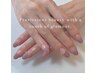 【hand nail】自店オフ無料！自爪育成×選べる12種類定額デザイン・4本アート