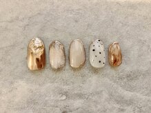 エンジェリック カラーズ(Angelic colors)/ダルメシアンネイル