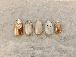 ダルメシアンネイル