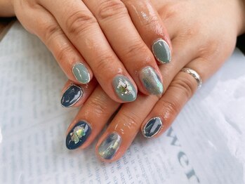 ネイルサロン ヒルズ(nail salon Hills)/ジェルアート￥５５００～