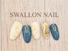 スワロンネイル(SWALLON NAIL)/９・１０月定額ネイル