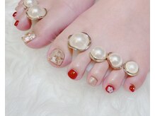 シェリエ(Cherie)/フット/シェル×フラワー