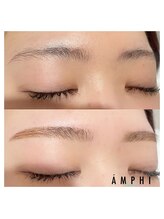 アンフィトーキョウ 表参道店(AMPHI TOKYO)/「アイブロウ+眉カラー」