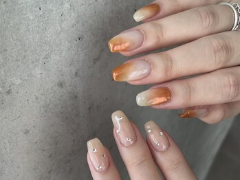 リノ 大阪本町店(lino)/ニュアンスネイル【8.3.s】