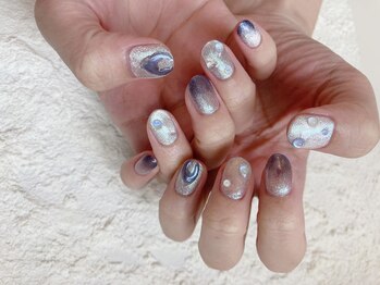 コーシェリ(koselig)/ニュアンスネイル(定額デザイン)